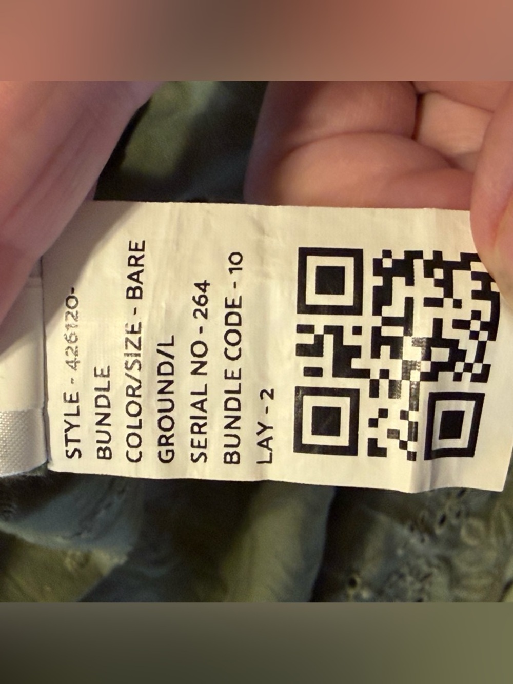 NWOT $55 Old Navy Olive Green Off-Shoulder Tiered Maxi Dress with Eyelet Detail - Picture 7 of 9